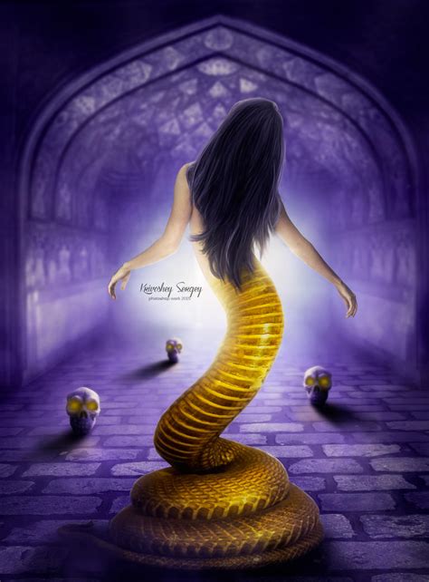 Snake Girl by sergekrivoshei on DeviantArt