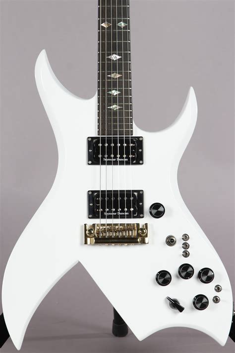 2012 BC Rich USA Custom Shop Bich Standard White Electric Guitar -RARE ...