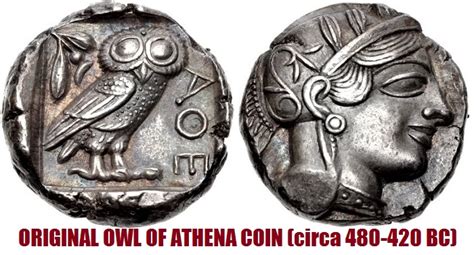 2017 Owl of Athena 1 Ounce Silver Coin