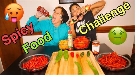 SPICY FOOD CHALLENGE **CHOKED ON A JALEPENO** - YouTube