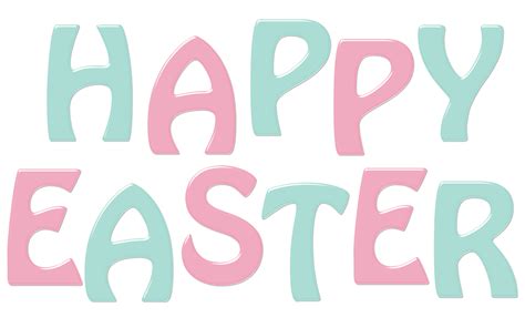 Happy Easter Word Art d3 by RedHeadFalcon on DeviantArt