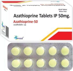 Azathioprine (Azapure) 50mg Tablet Price: side effects & dosage