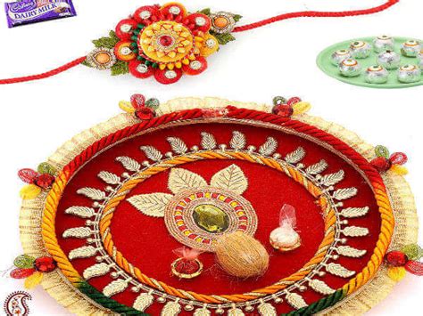 15+ Best Ways to decorate Thali for Rakhi Rakshabandhan - K4 Craft