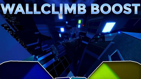 How to WALLCLIMB BOOST in Roblox Parkour Reborn - YouTube