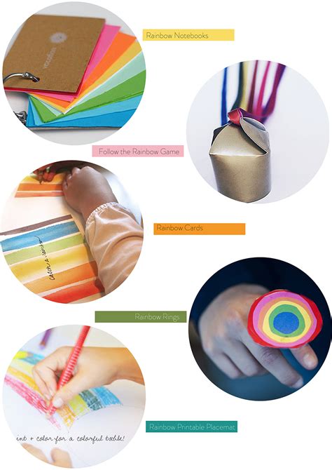 10 Rainbow Projects to make with kids - willowday