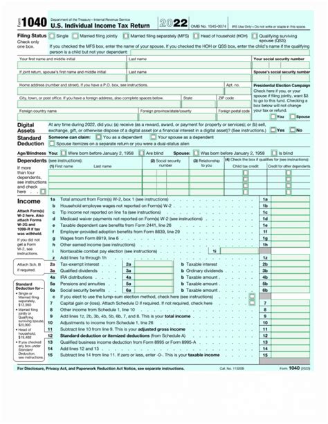 Is There A 1040ez Form For 2023 - Printable Forms Free Online