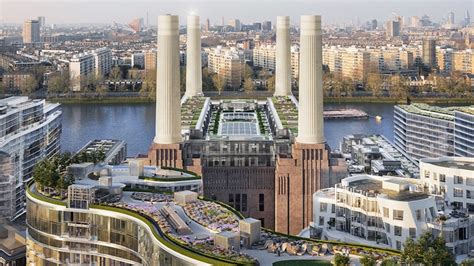 A 360° Interactive View From One Of Battersea Power Station's Chimneys ...