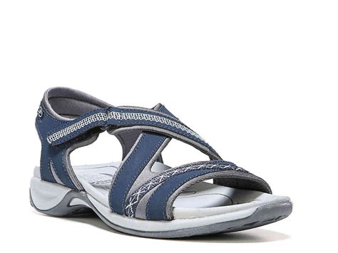 Dr. Scholls Leather Panama Sport Sandal in Navy/Grey (Blue) - Lyst