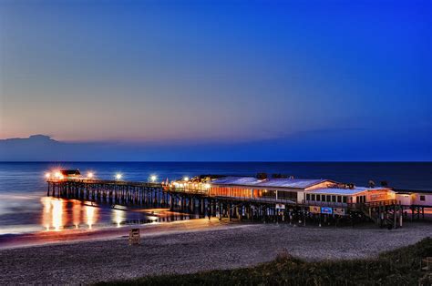 Cocoa Beach Pier at Sunrise Photograph by Frank J Benz - Pixels