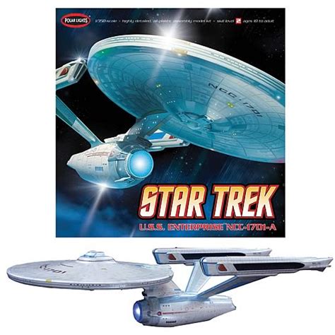 Star Trek USS Enterprise NCC-1701-A 1:350 Scale Model Kit - Round 2 ...