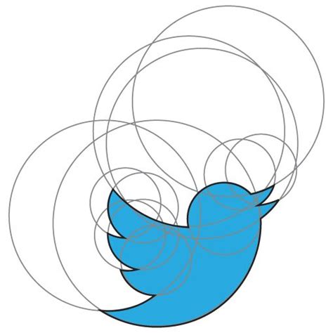 Twitter’s New Logo: The Geometry and Evolution of Our Favorite Bird | Twitter logo, Logo design ...