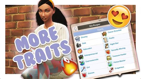 Sims 4 More Personality Traits Mod🐘 Conheça a emocionante experiência ...