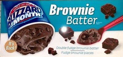 DQ Promotional Poster Brownie Batter Blizzard Treat 26 x 12 in. | eBay