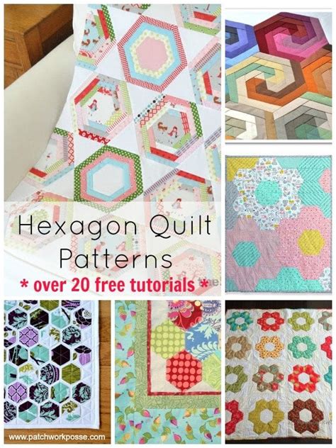 Hexagon Quilt Pattern 20 Designs and Ideasto Sew Your Next Hexie Quilt