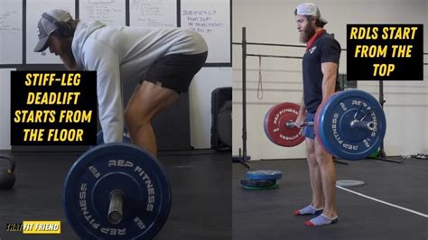 Stiff-Leg Deadlift Vs Romanian Deadlift (RDL) | Which Is Best for Your ...