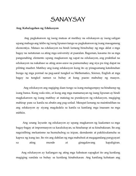 Narrative Essay About Buwan Ng Wika - BLACKESSAY