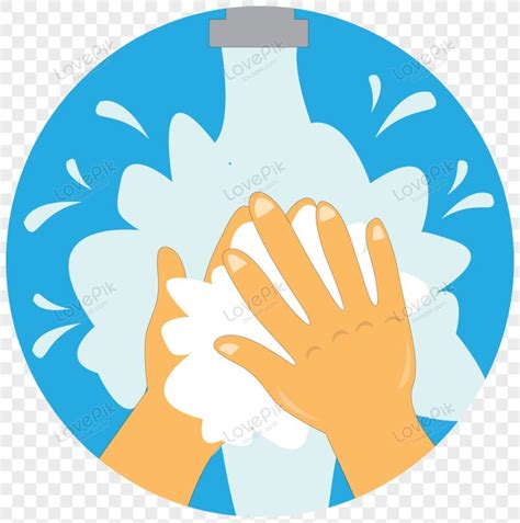 Washing Hand Vector PNG Image And Clipart Image For Free Download ...