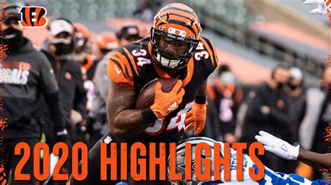 Samaje Perine Full 2020 Season Highlights | Cincinnati Bengals - YouTube