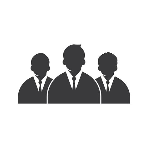 Premium Vector | Businessman logo