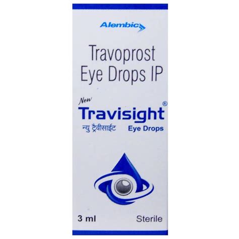 Travoprost Eye Drops, For Hospital, Packaging Size: 3 ml at ₹ 120/piece in Nagpur