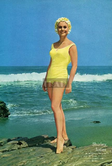 SHIRLEY JONES IN Swimsuit Leggy 1964 Vintage JPN Picture Clipping 7x10 ...