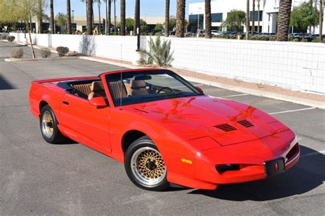 No Reserve: 28k-Mile 1991 Pontiac Firebird Trans Am Convertible for ...