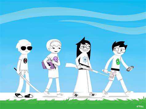 Made this promotional work for a Homestuck animated series fan-project ...