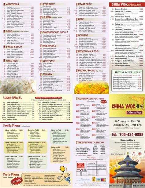 Best Wok Chinese Food Menu - Get More Anythink's