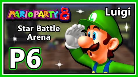 Mario Party 8 - Star Battle Arena - Part 6 | Luigi - YouTube