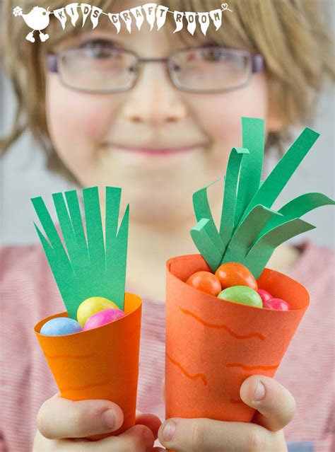 7 Fun Carrot Crafts Ideas For Spring - AppleGreen Cottage