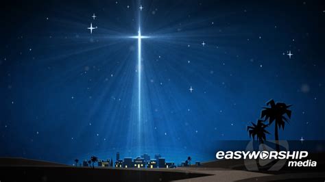 Christmas Artwork Bethlehem Star by Motion Worship - EasyWorship Media