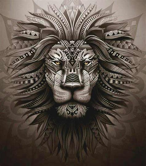 [Download 31+] Lion Face Tattoo Image