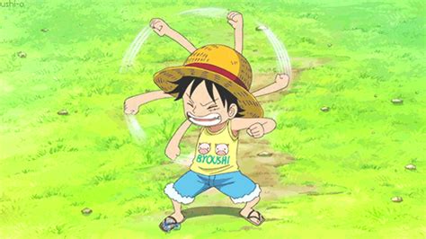 Luffy Gum Gum Pistol Gif