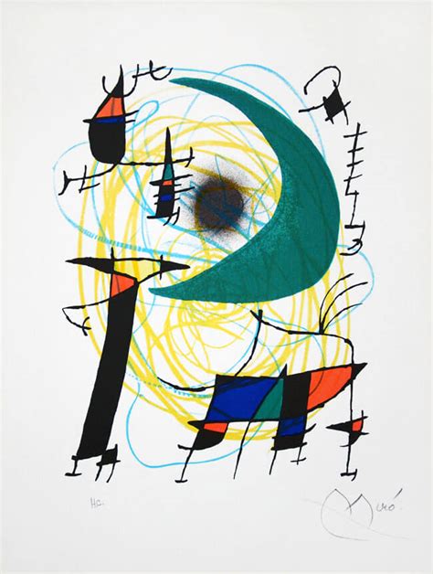 Joan Miró, Miró lithographs I, 1972, Lithograph (S)