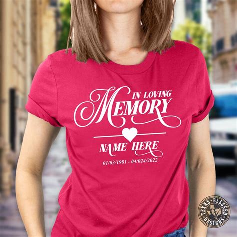 10 Memorial T-Shirt Ideas | Ever Loved