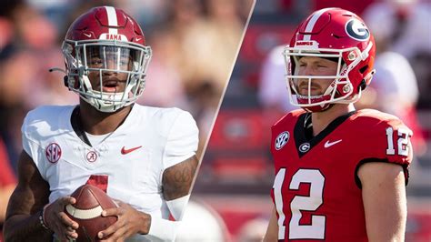 Alabama vs Georgia live stream today: How to watch 2023 SEC ...