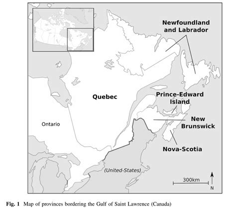 Gulf Of St Lawrence Map – Verjaardag Vrouw 2020