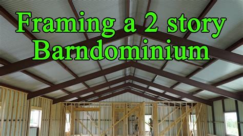 Barndo 214 Framing - The Barndominium Show E134 - YouTube