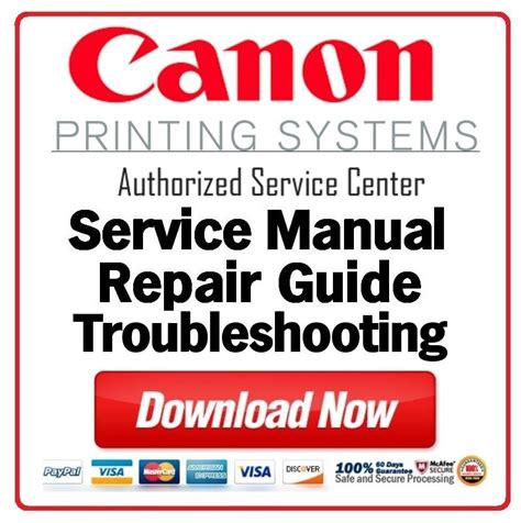 Canon imageCLASS MF4770n Printer Service Manual