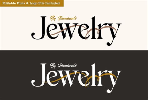 Jewelry Logo and Fonts | Branding & Logo Templates ~ Creative Market