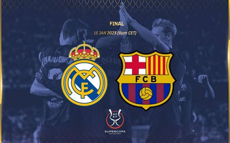 Supercopa Clasico: Real Madrid vs. FC Barcelona – Übertragung TV & Stream