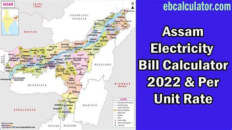 Assam electricity bill calculator, per unit rate and tariff order 2022-2023 - Electricity Bill ...