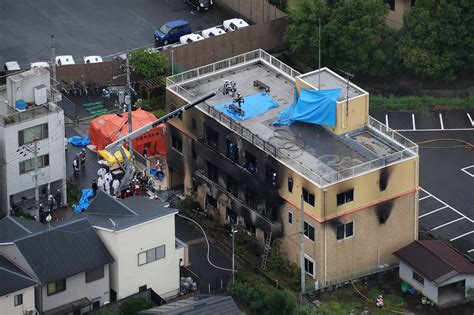 Kyoto Animation Studio Fire: 33 People Dead After Suspected Arson At ...