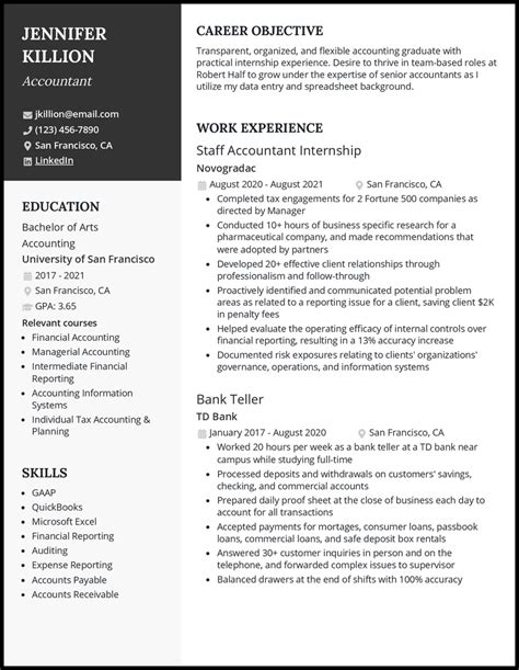 3 Entry-Level Accountant Resume Examples for 2023