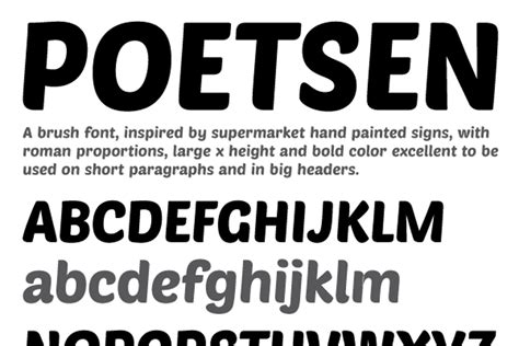 PoetsenOne Font | Pablo Impallari | FontSpace