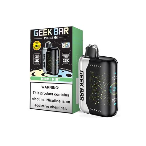 Geek Bar Pulse X 25K Miami Mint Disposable Vape - Puffholic Vape