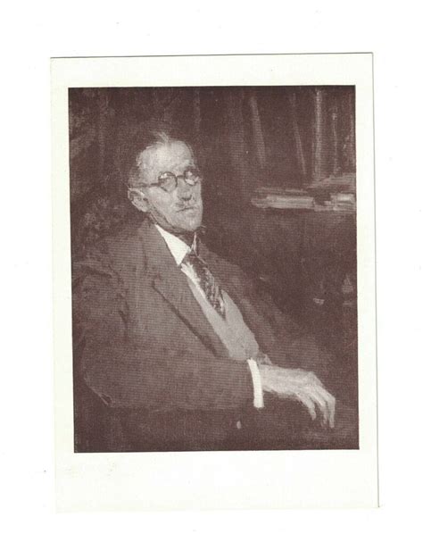 James Joyce Irish Author 1935 Postcard by Jacques-Emile Blanche Black and White в 2020 г