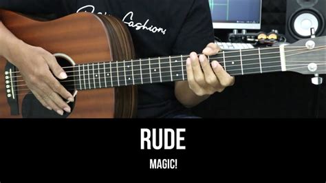 Rude - MAGIC! | EASY Guitar Tutorial with Chords / Lyrics - Guitar Lessons - YouTube