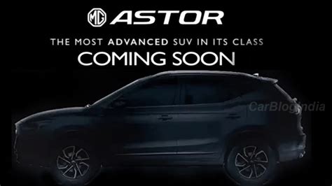 2023 MG Astor Facelift Teased Ahead Of India Launch » Car Blog India