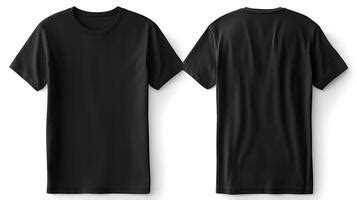 Blank Black T Shirt Mockup